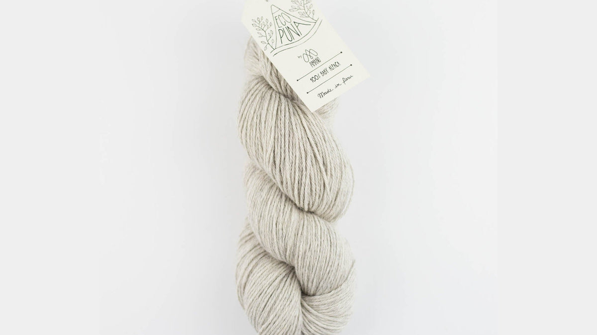 Strang Puna Undyed von Amano aus ungefärbtem Babyalpaka in Naturweiß