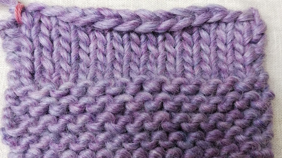 Rechte und linke Maschen stricken: so entstehen sie und so erkennst du sie