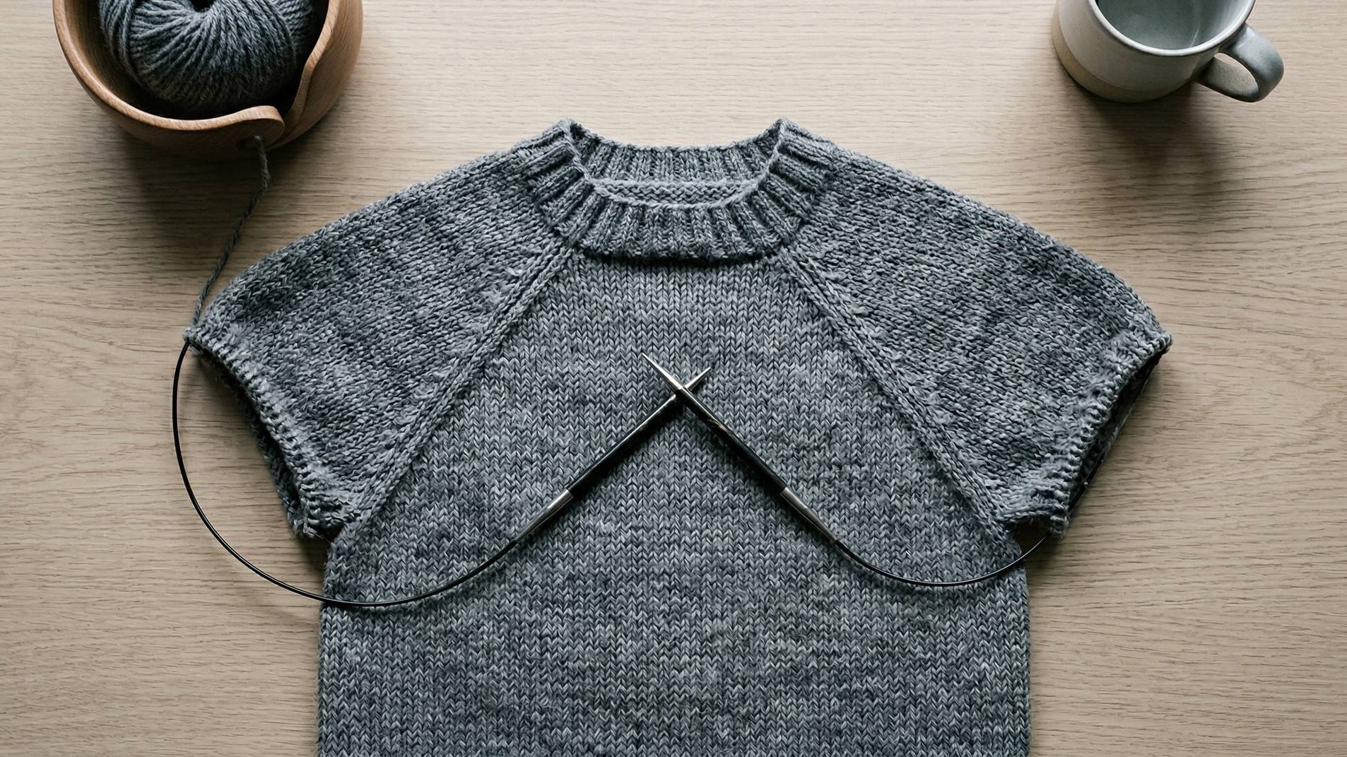 Raglan von oben: Warum ich diese Konstruktion nicht mehr aufgeben kann