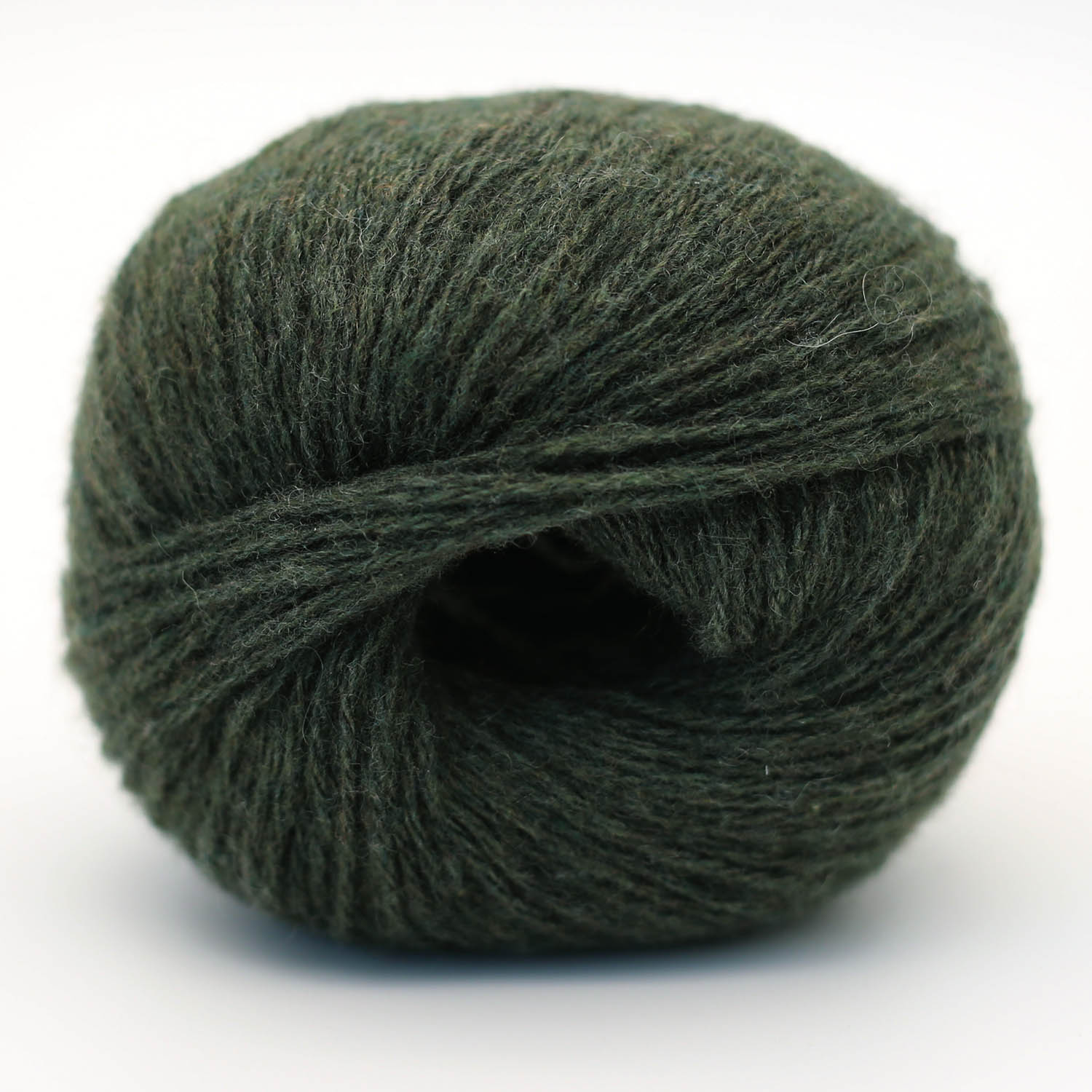 BC Garn Alva - Cashmere Revive, Farbe 23 Moos Grün: 95 % Kaschmir, 5 % Wolle