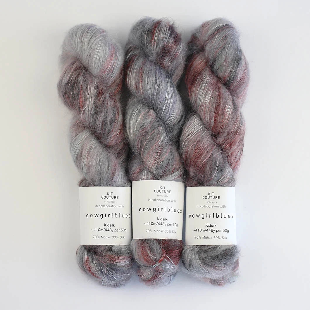 Cowgirlblues KidSilk Farbverlauf, Farbe KC01 Franciska - Kit Couture: 70 % Mohair, 30 % Seide