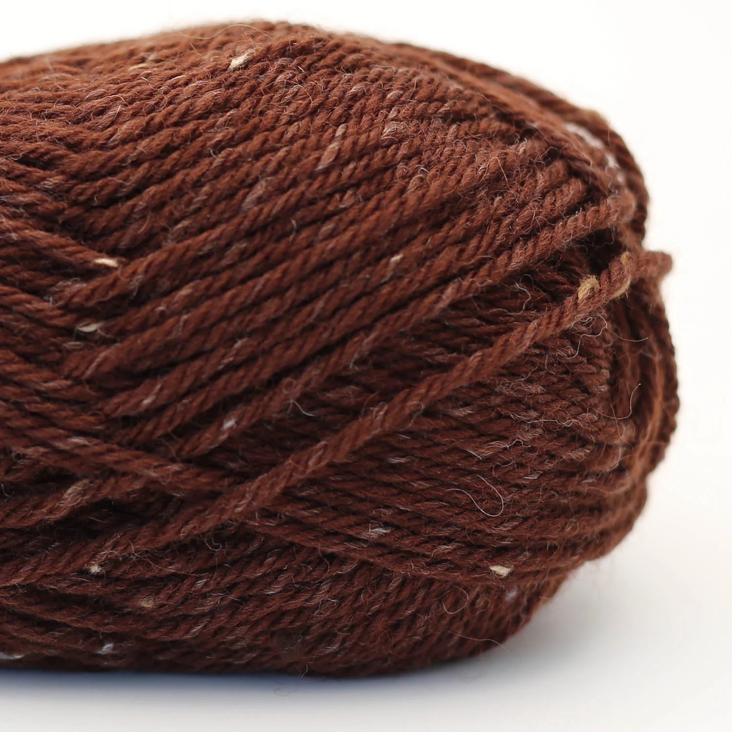 BC Garn Vesterhavet, Farbe 141 Brown Tweed: 100 % Schurwolle