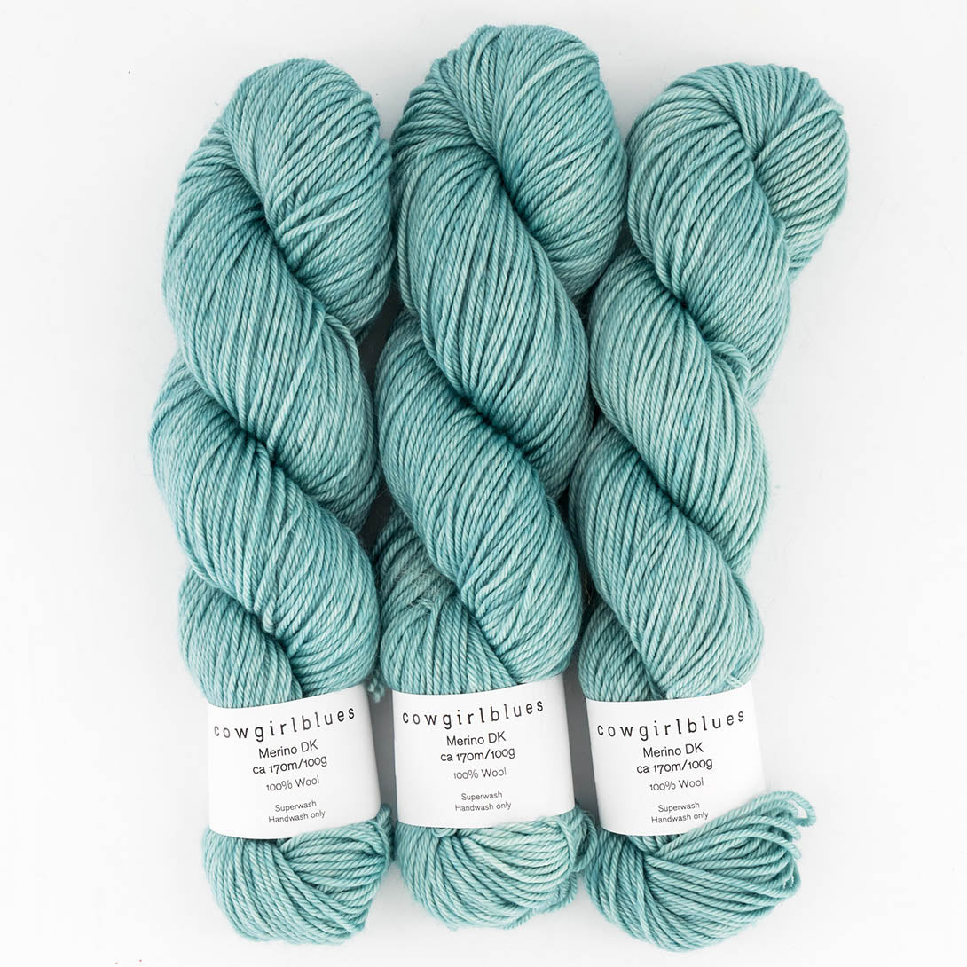 Cowgirlblues Merino DK Solids, Farbe 60 Low Tide: 100 % Wolle