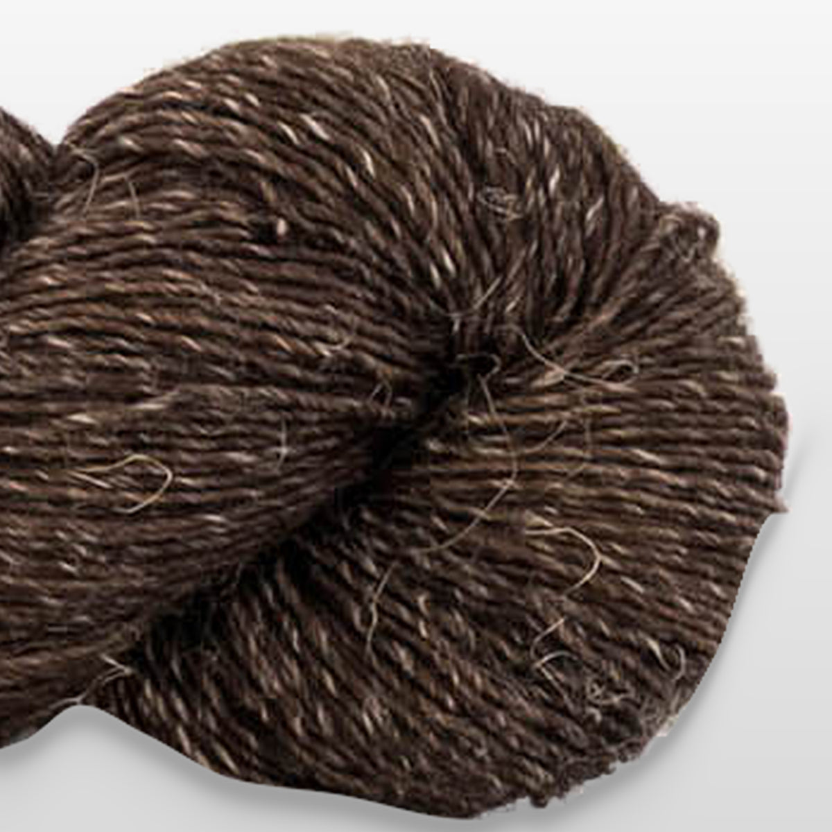 Cowgirlblues Merino Linen Solid, Farbe 58 Cacao: 77 % Wolle, 12 % Leinen, 11 % Viskose