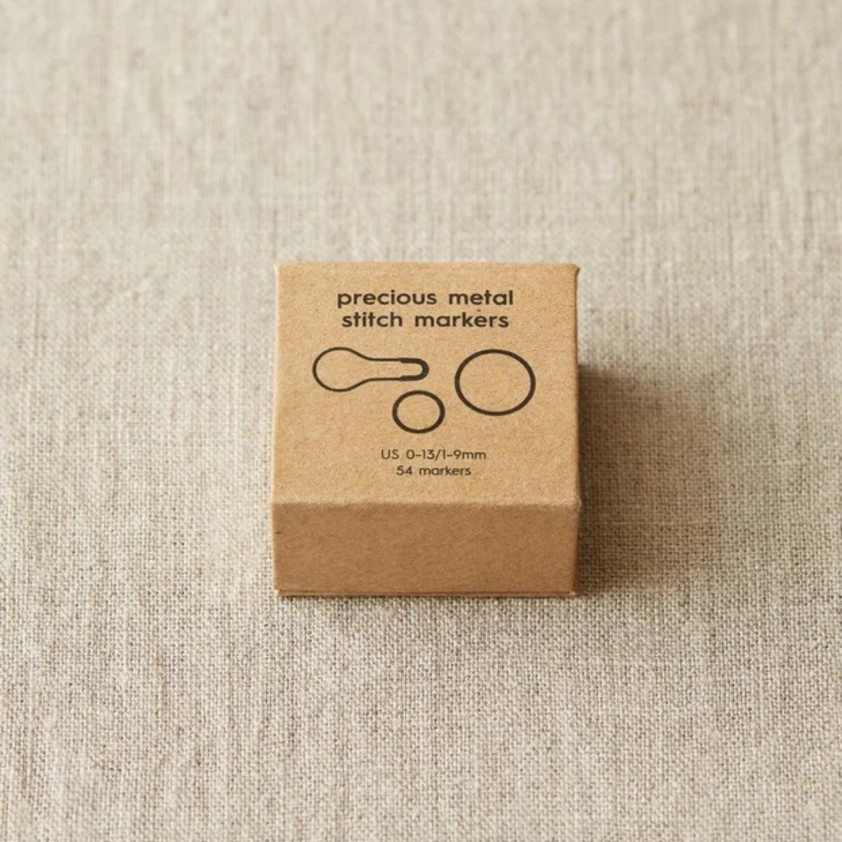 Precious Metal Stitch Markers, Detail