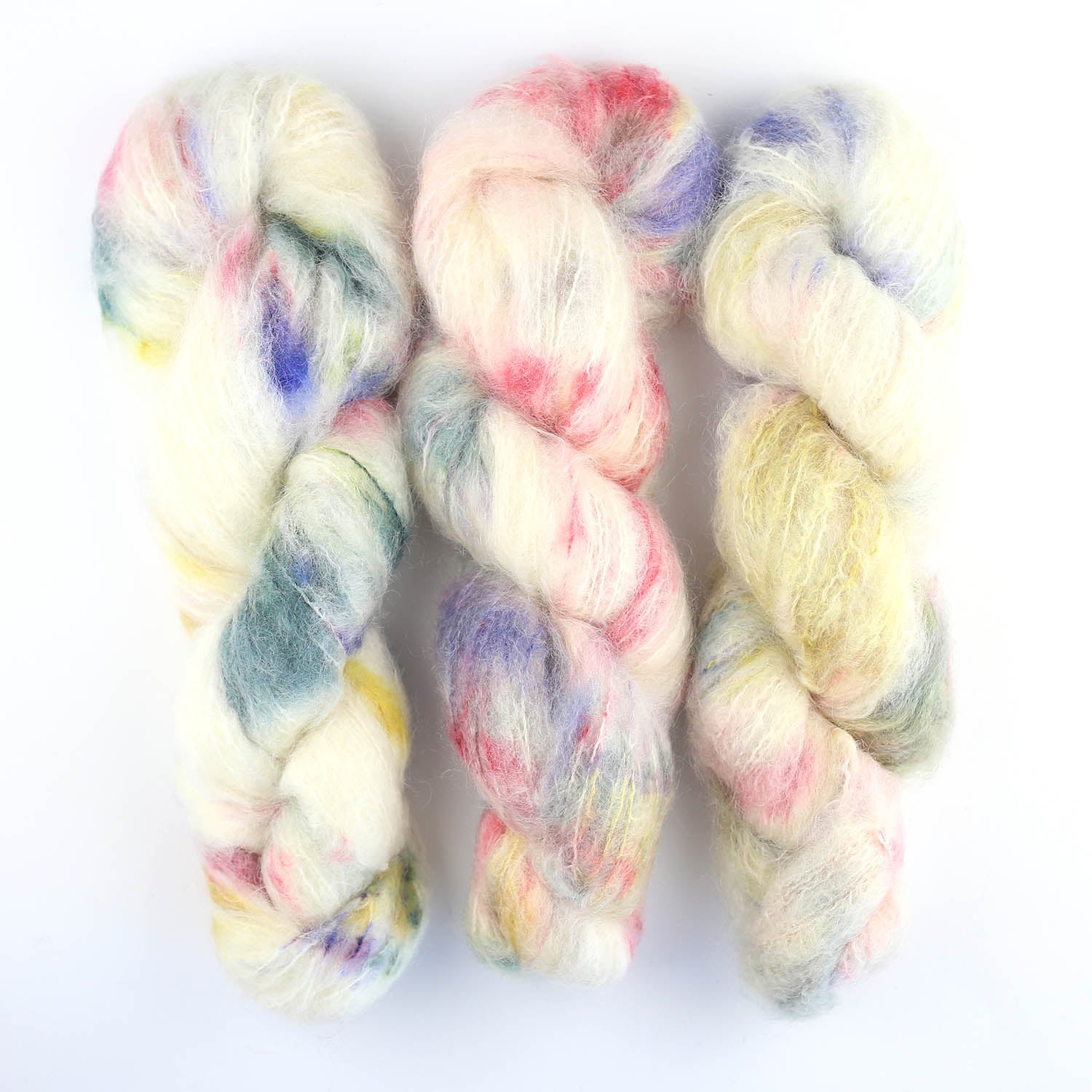 Fluffy Mohair Farbverlauf