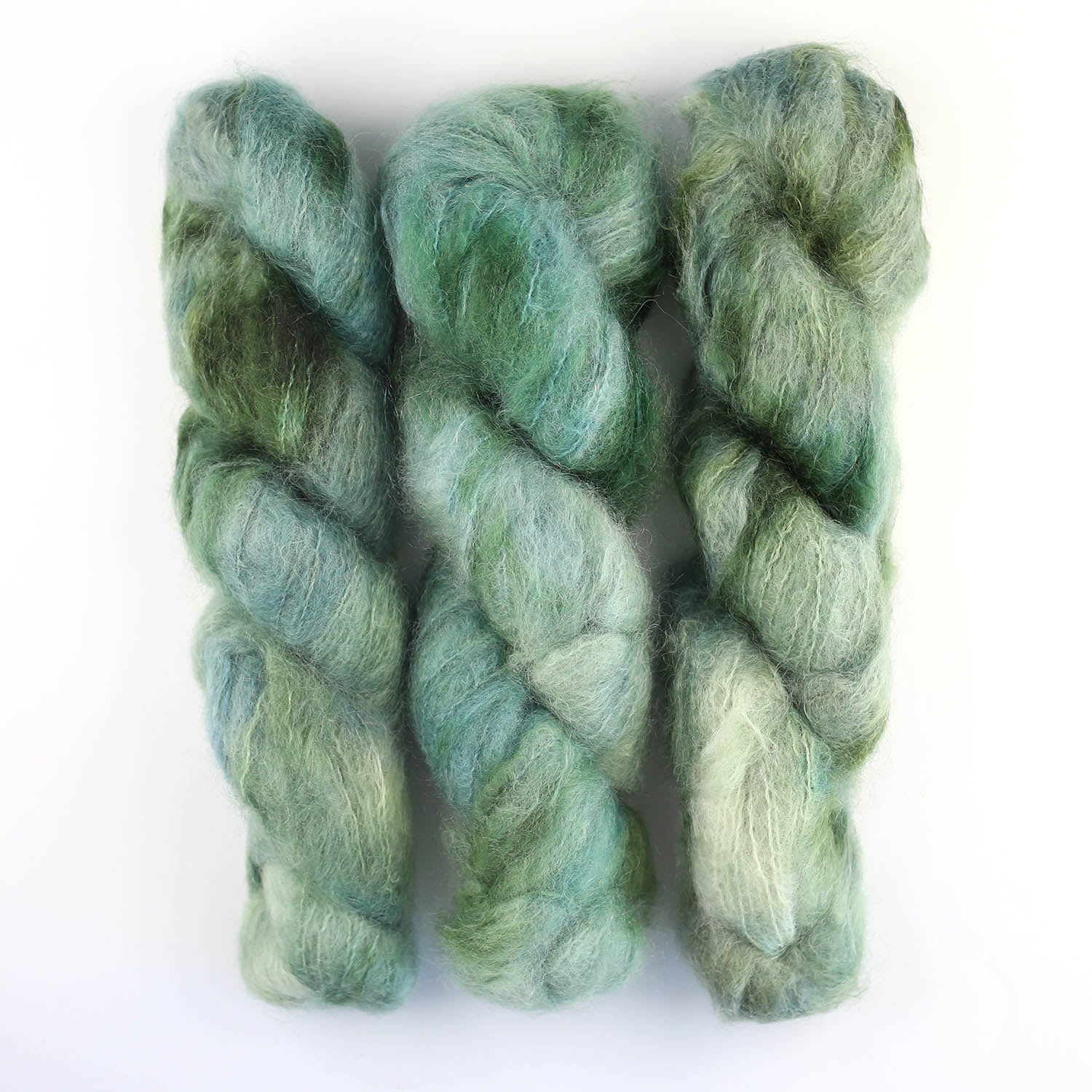Fluffy Mohair Farbverlauf