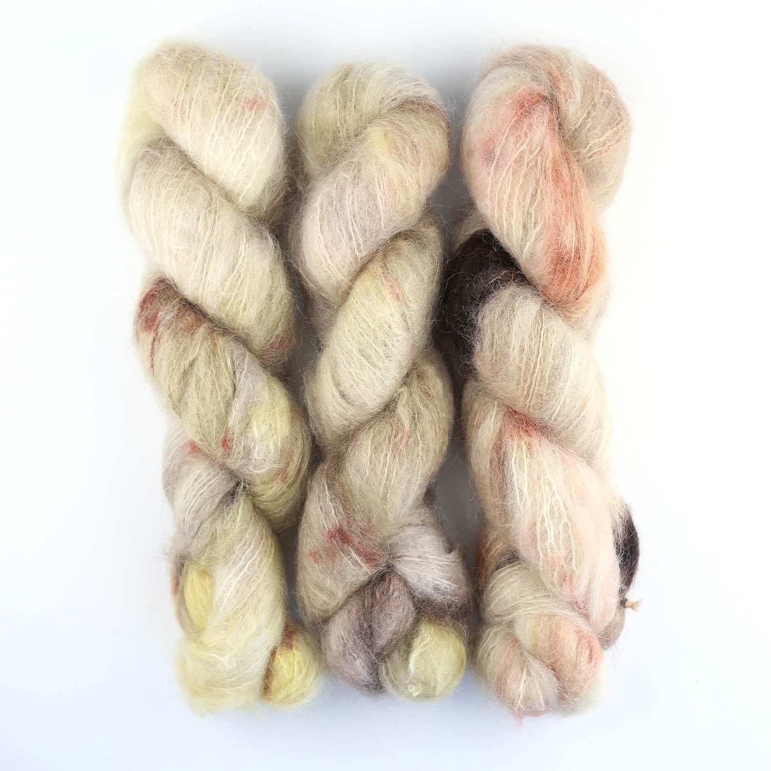 Fluffy Mohair Farbverlauf