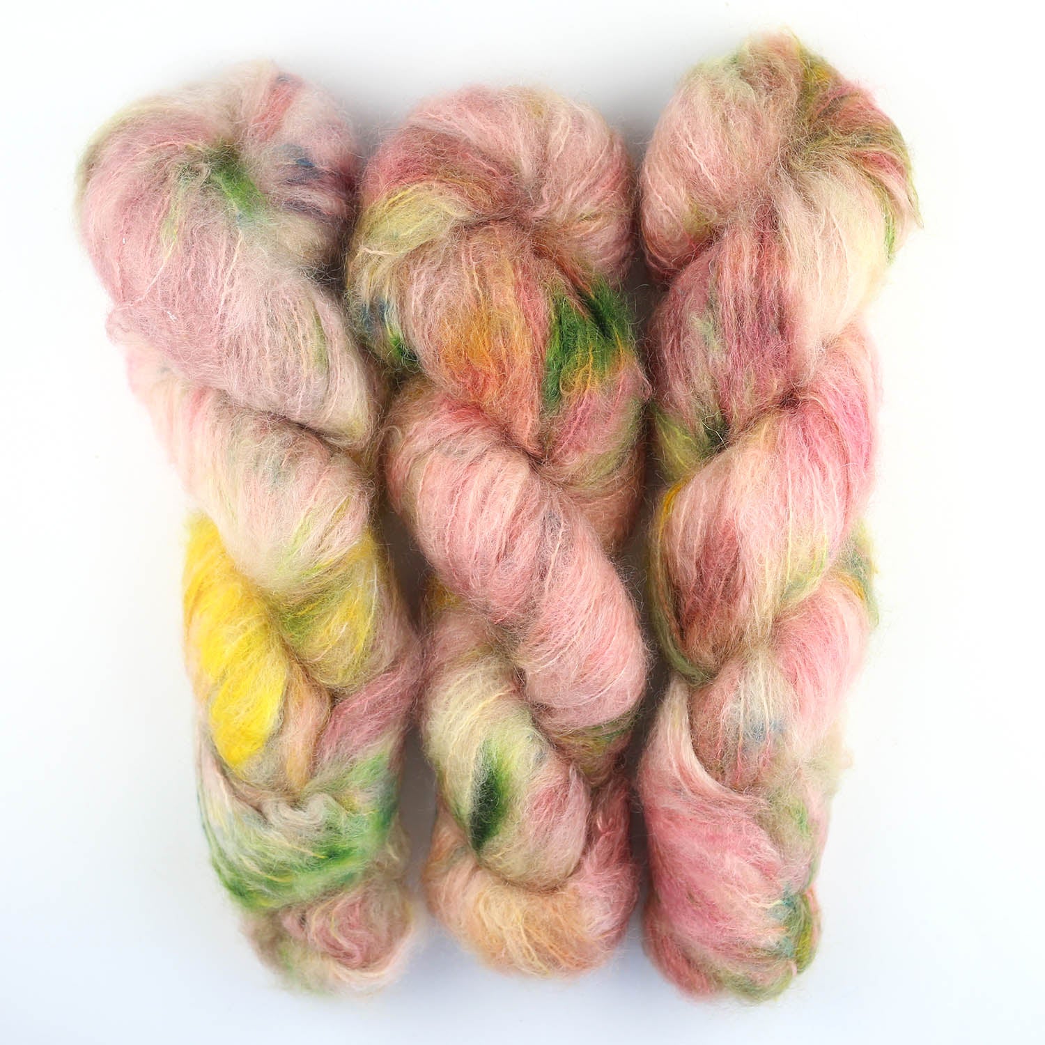 Fluffy Mohair Farbverlauf