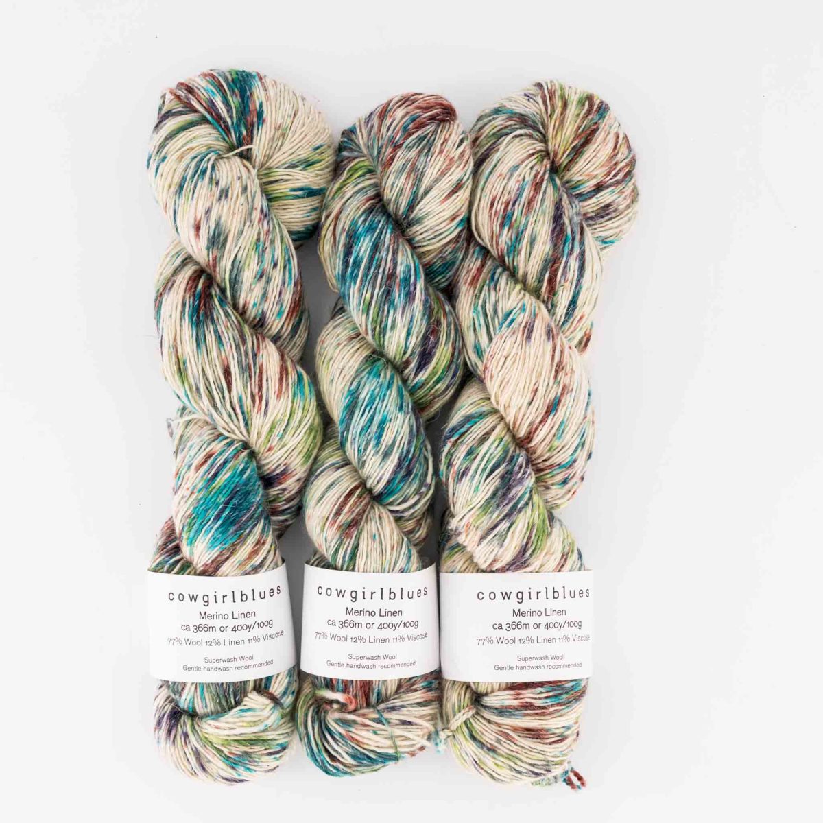 Merino Linen Farbverlauf