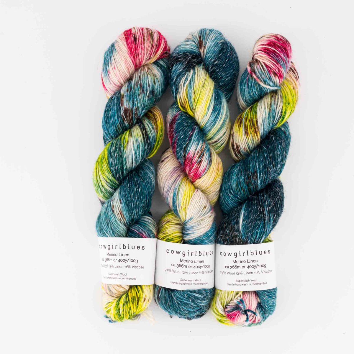 Merino Linen Farbverlauf