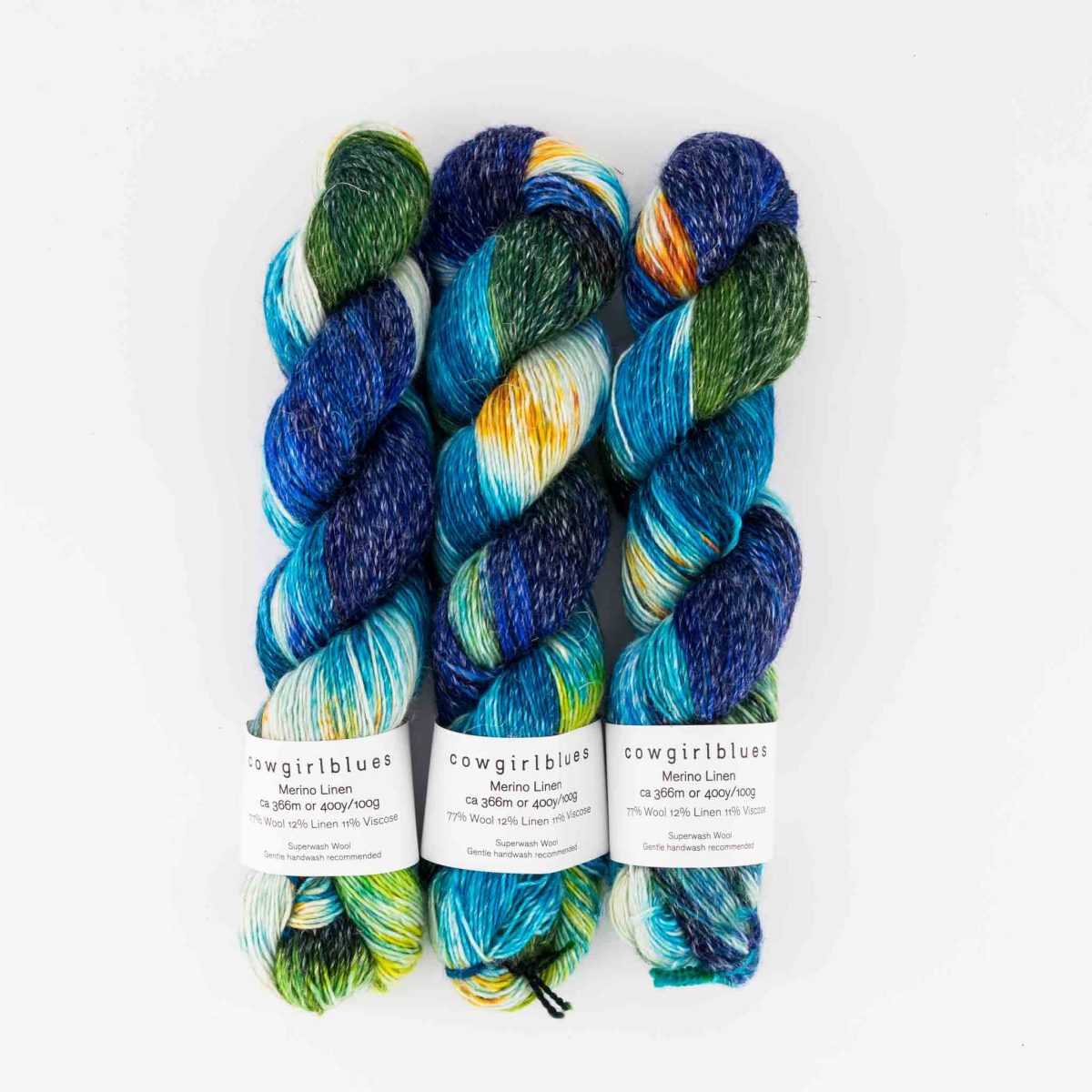 Merino Linen Farbverlauf