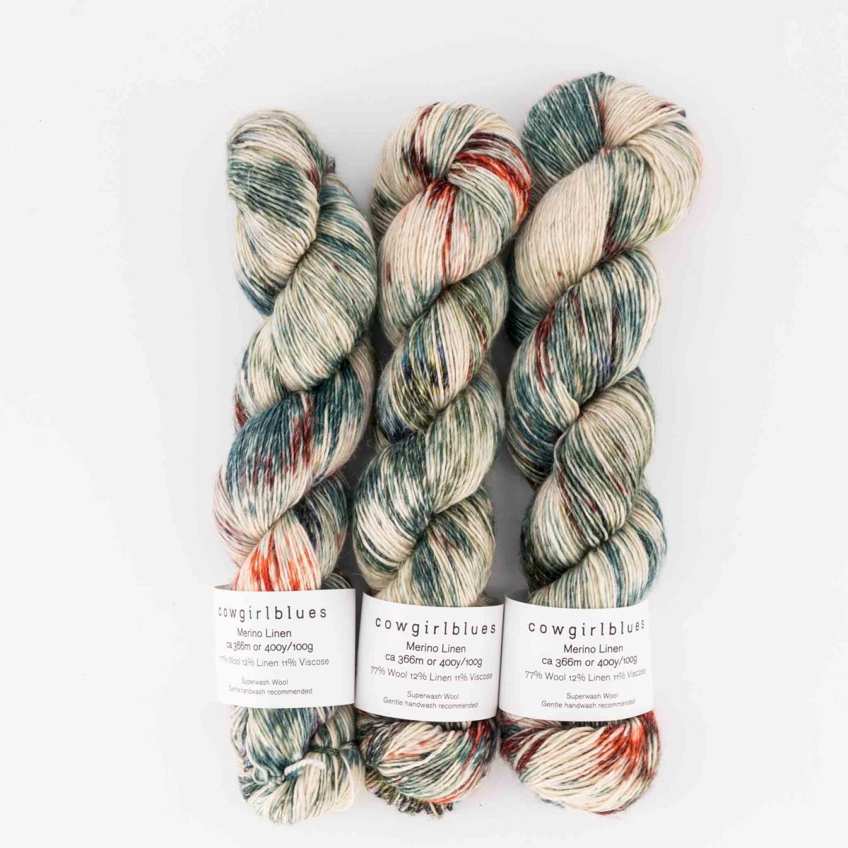 Merino Linen Farbverlauf