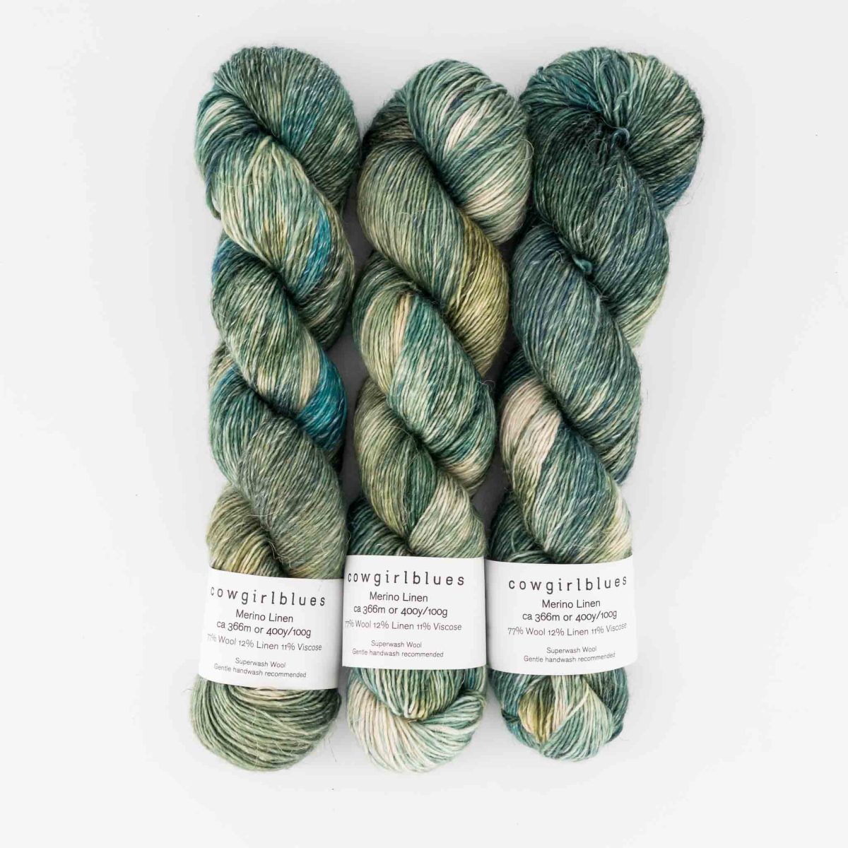 Merino Linen Farbverlauf