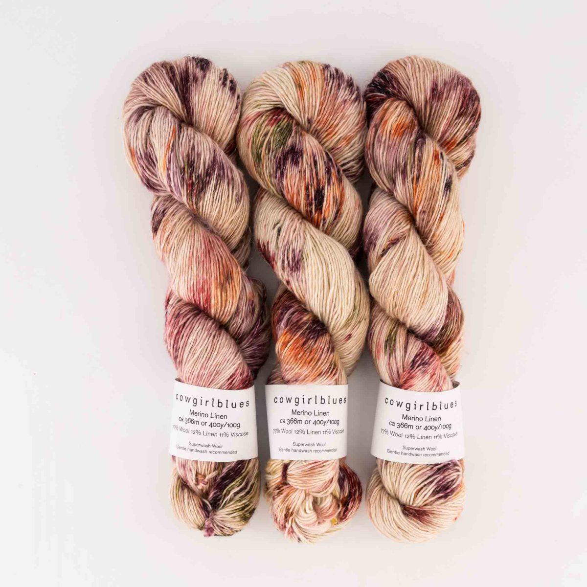 Merino Linen Farbverlauf