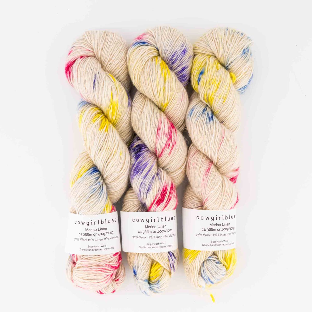 Merino Linen Farbverlauf