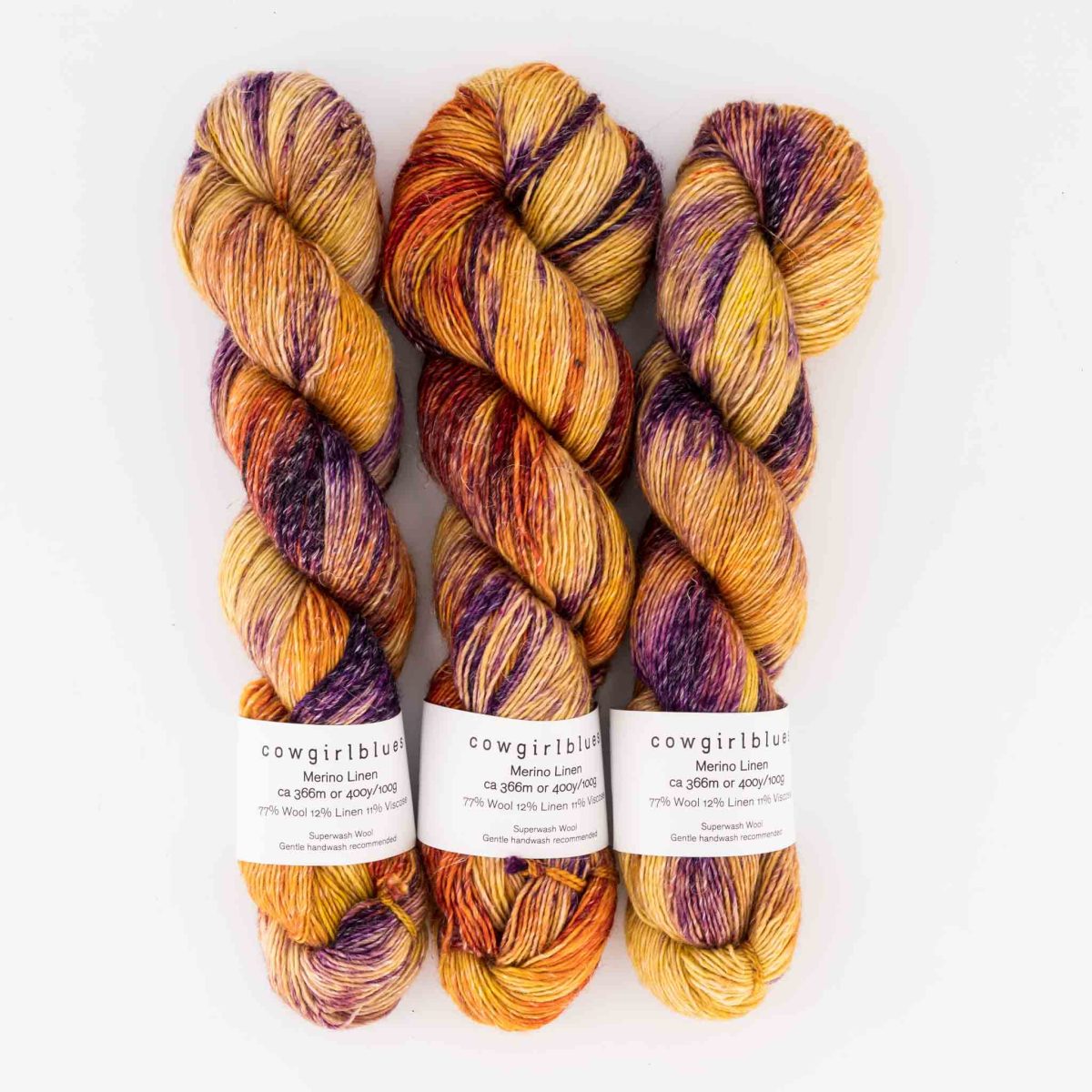Merino Linen Farbverlauf