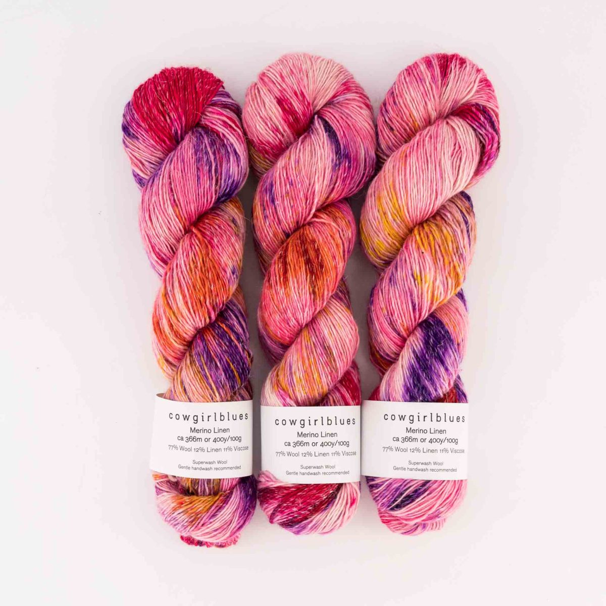 Merino Linen Farbverlauf