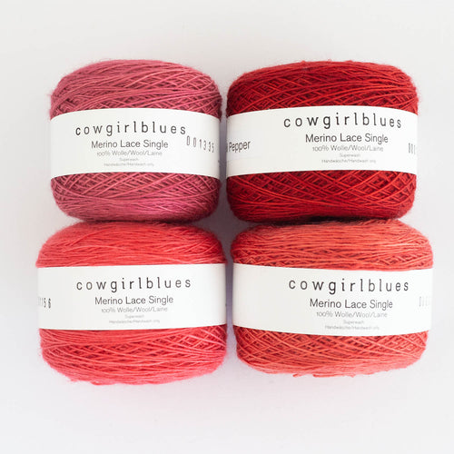 Merino Single Lace Solids