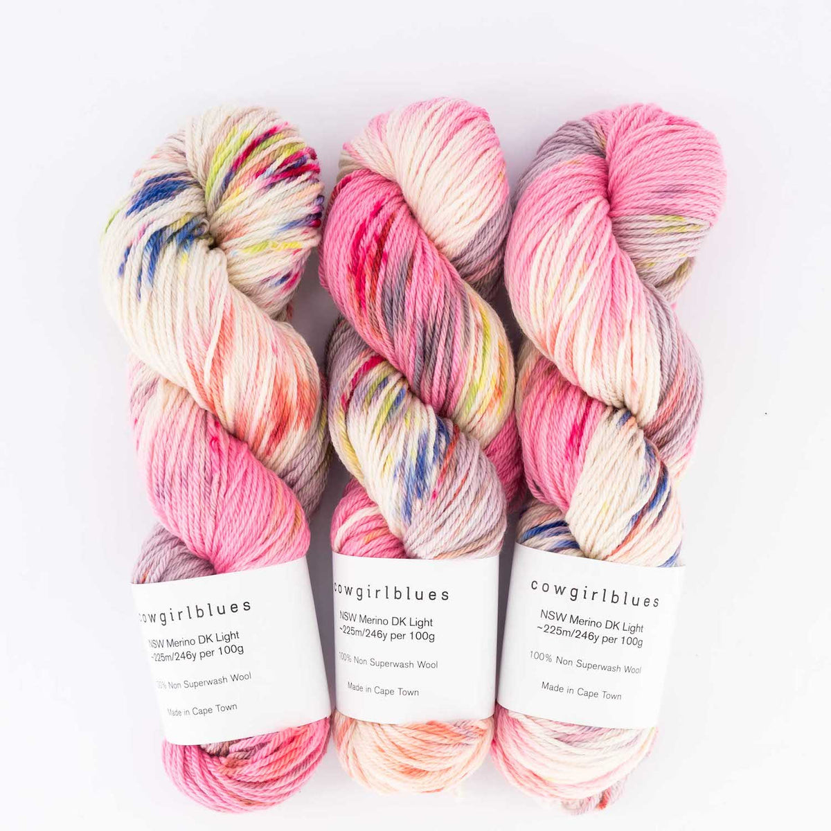 Cowgirlblues NSW Merino DK Farbverlauf, Farbe 11 Happy Days: 100 % Wolle