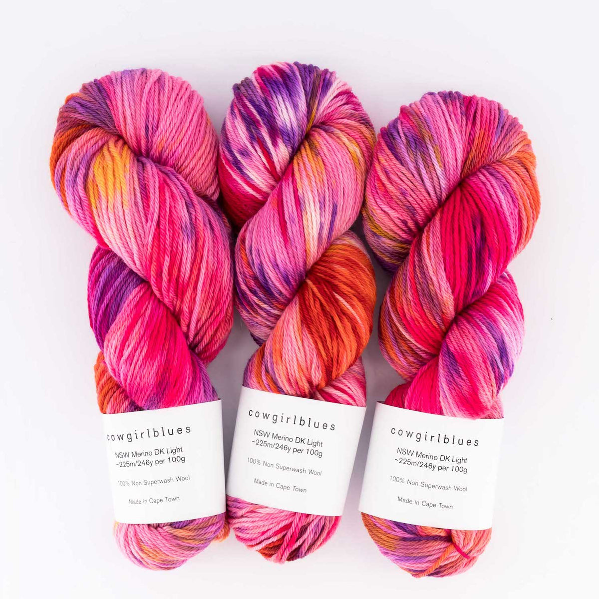 Cowgirlblues NSW Merino DK Farbverlauf, Farbe 67 R.E.S.P.E.C.T.: 100 % Wolle