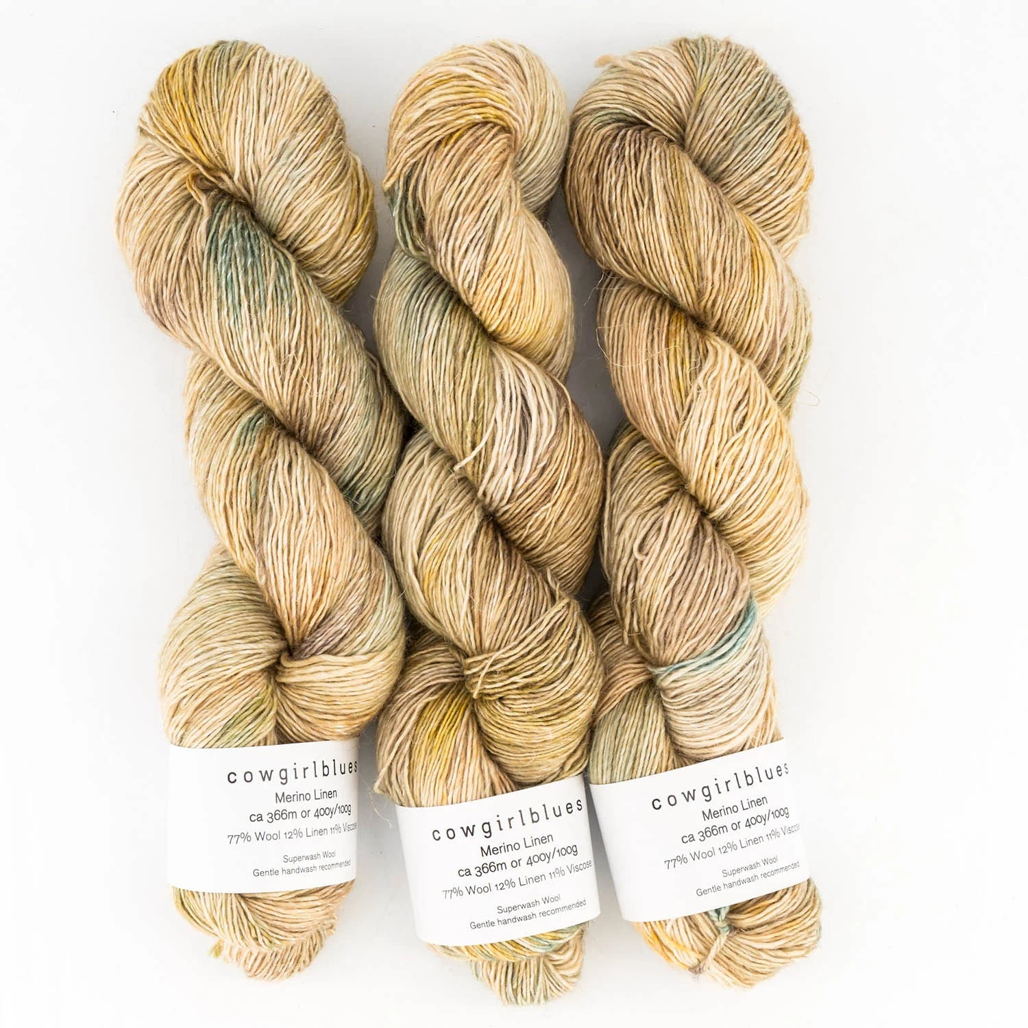 Merino Linen Farbverlauf