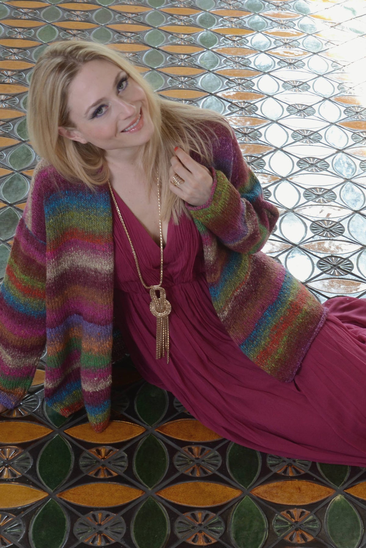 Jacke Catelyn, Strickmodell in einer weiteren Ansicht