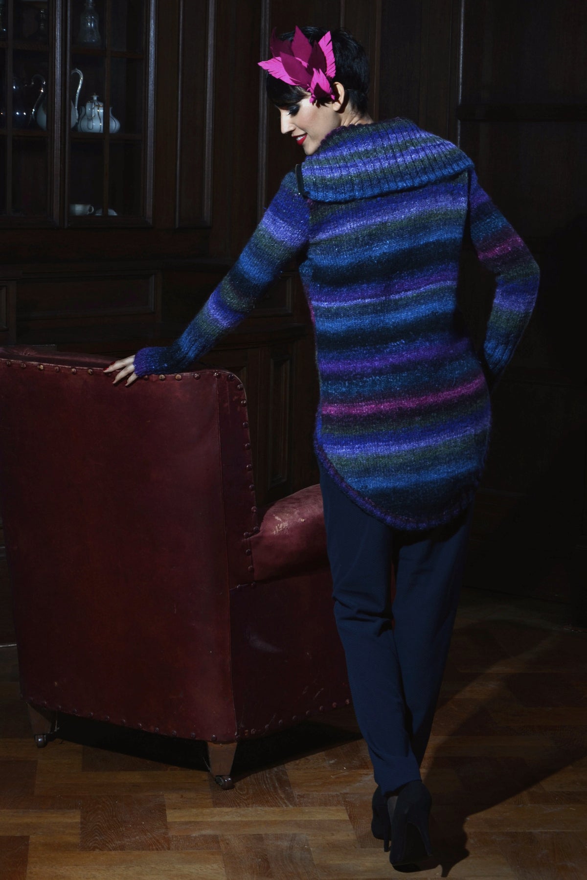 Jacke Maysilee, Strickmodell in einer weiteren Ansicht