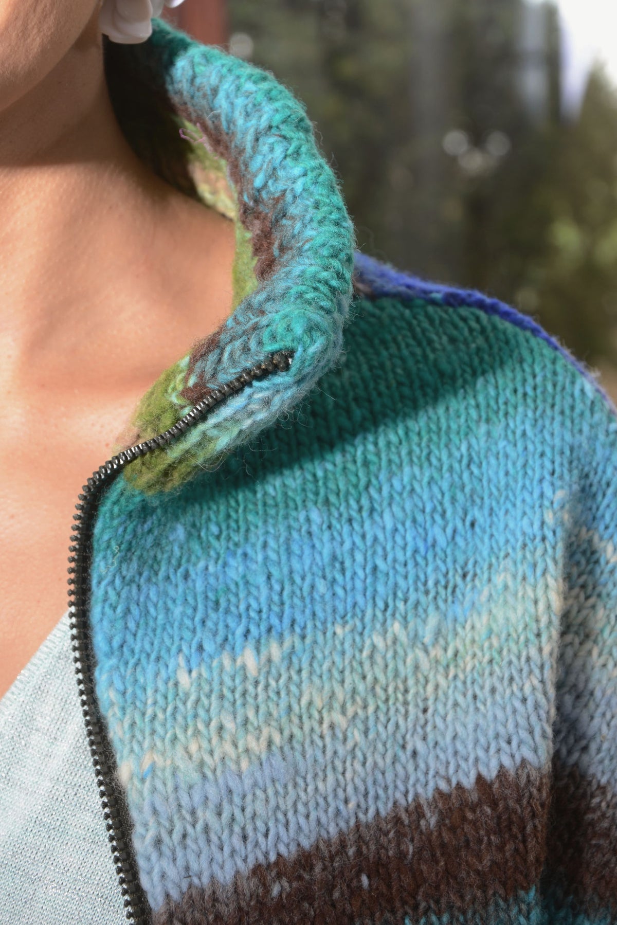Jacke Rooba, Detail
