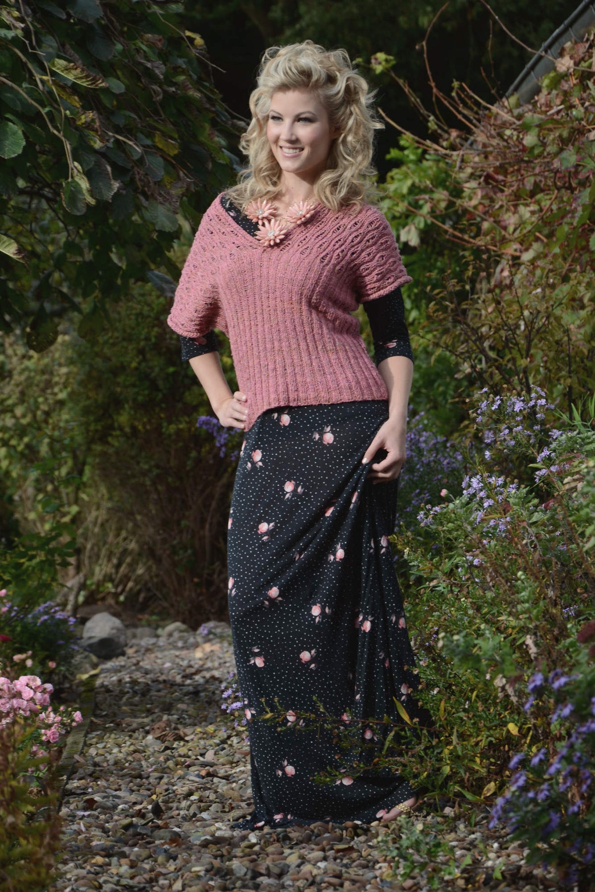Top Tourmaline, Strickmodell in einer weiteren Ansicht