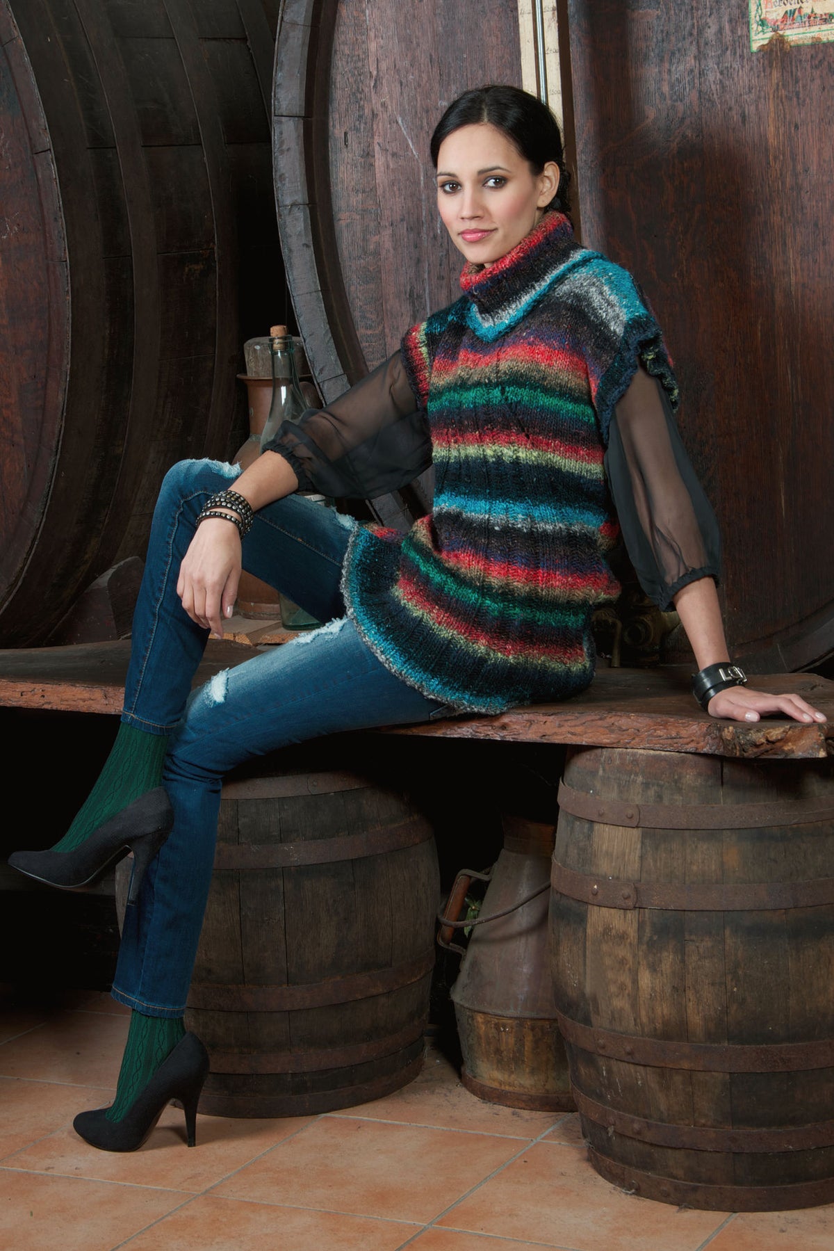 Pullover Trifle, Strickmodell in einer weiteren Ansicht