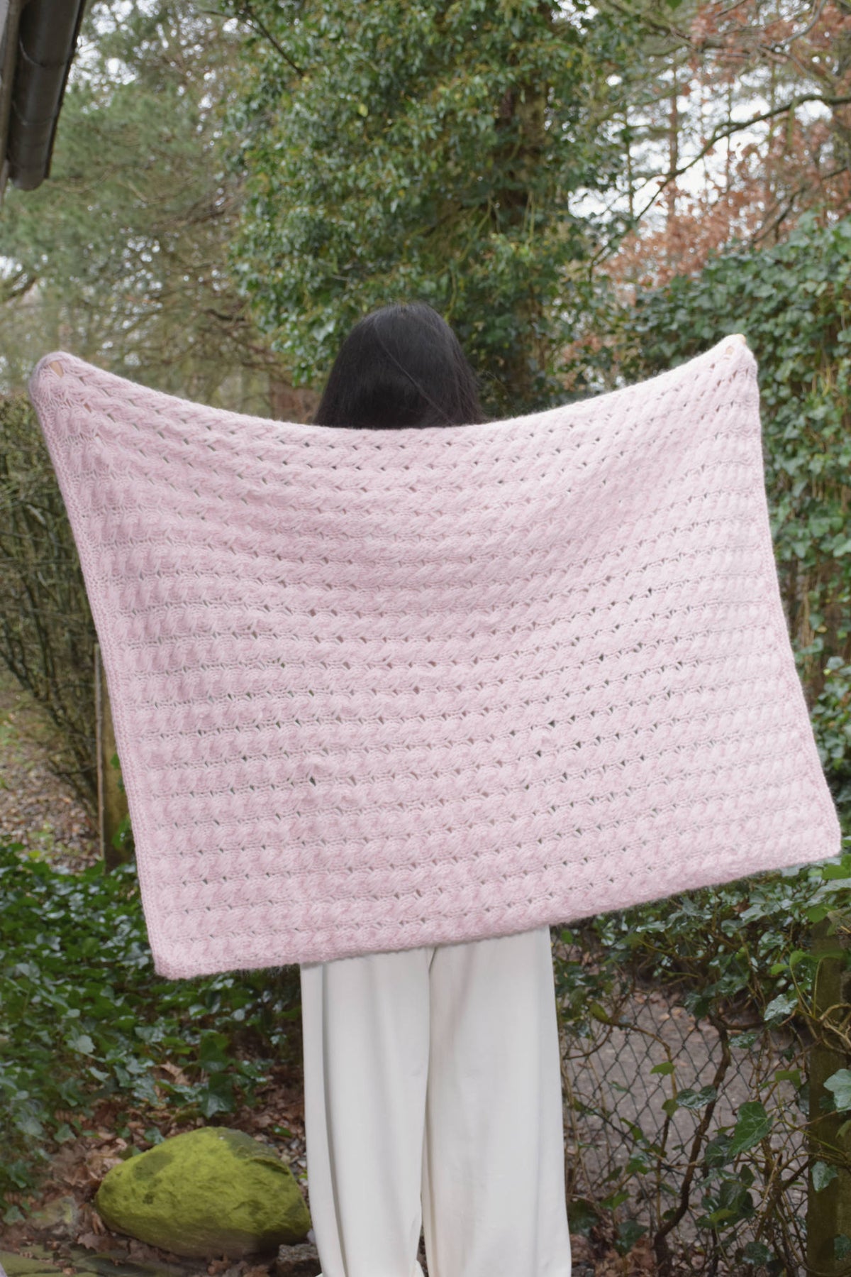 Decke Scott, Strickmodell in einer weiteren Ansicht