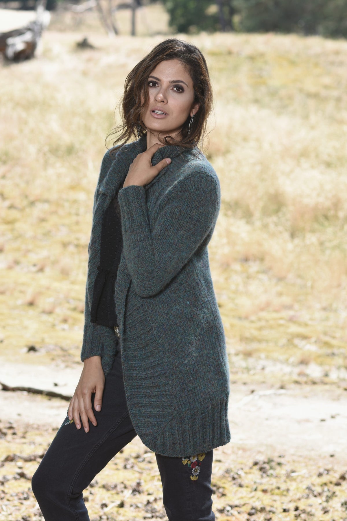 Jacke Abigail, Strickmodell in einer weiteren Ansicht