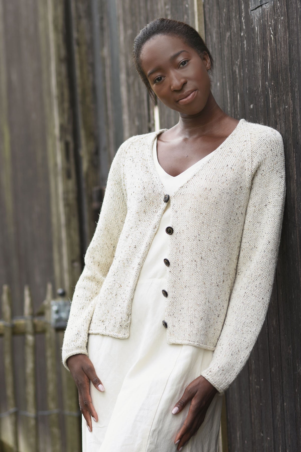 Jacke Duena, Strickmodell in einer weiteren Ansicht