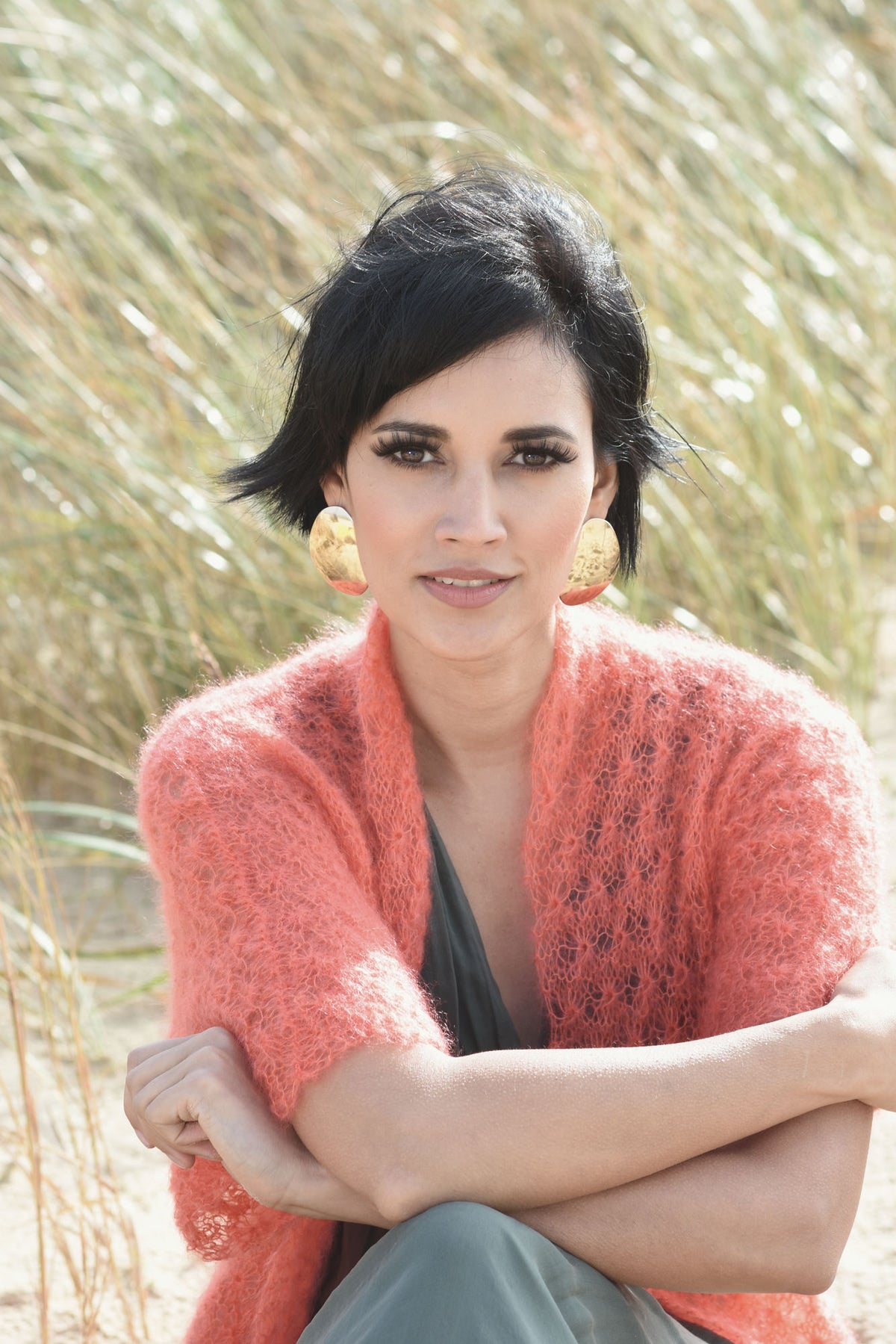 Jacke Emma, Strickmodell in einer weiteren Ansicht