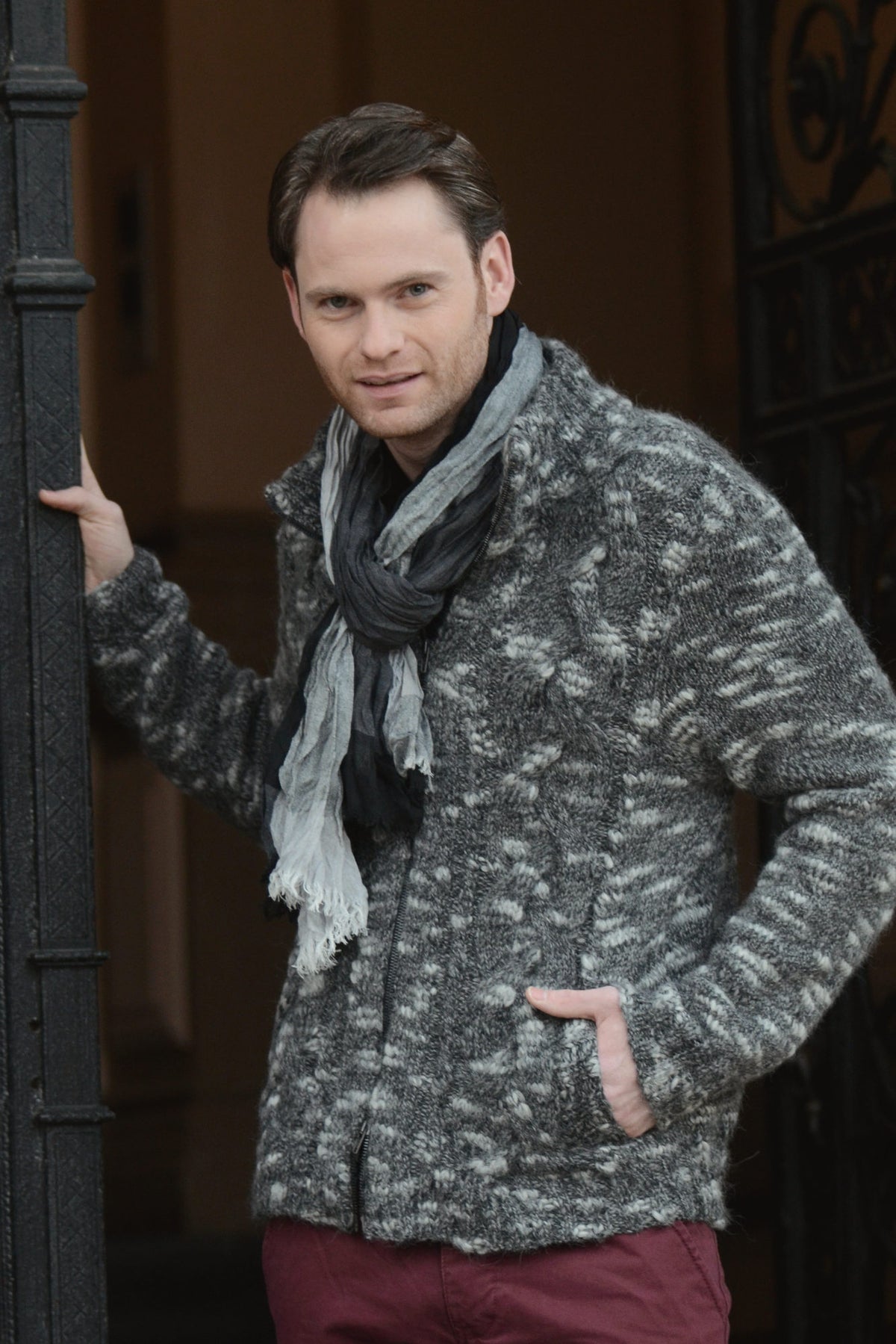 Jacke Isaac, Strickmodell in einer weiteren Ansicht