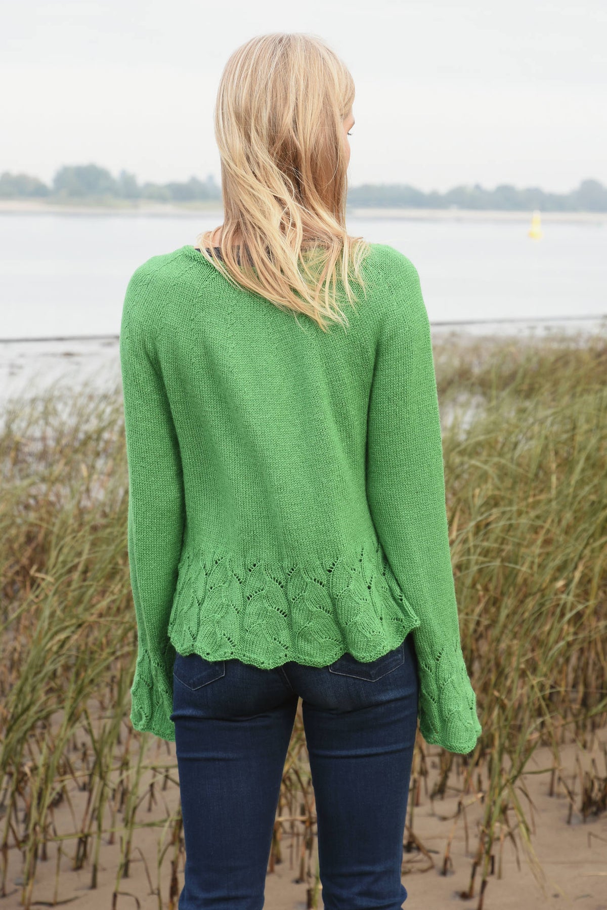 Jacke Jazmin, Strickmodell in einer weiteren Ansicht