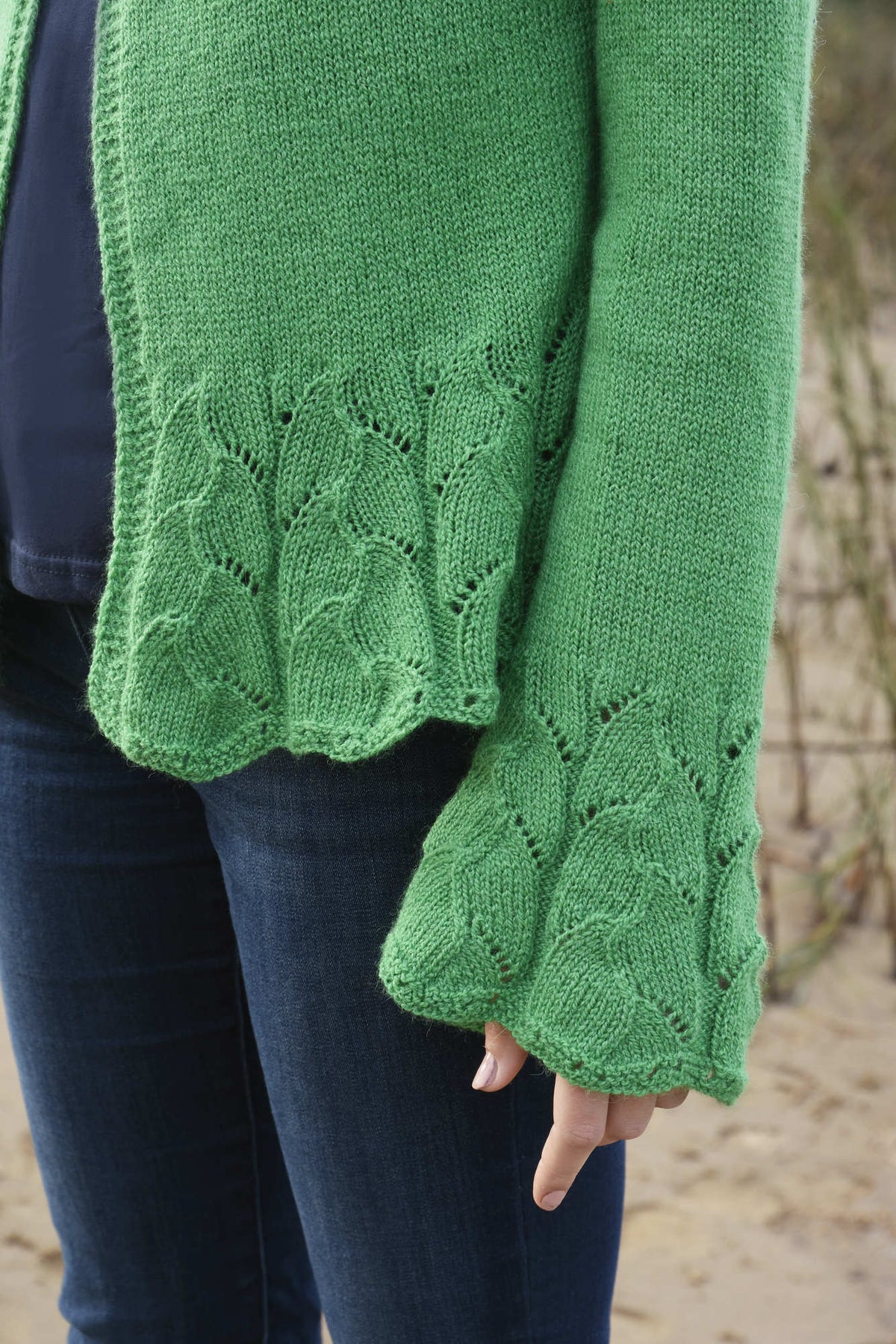 Jacke Jazmin, Detail