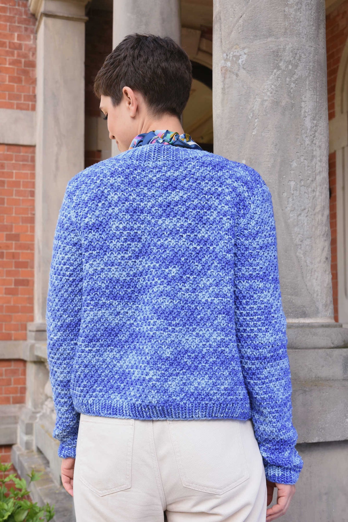 Jacke Merima, Strickmodell in einer weiteren Ansicht