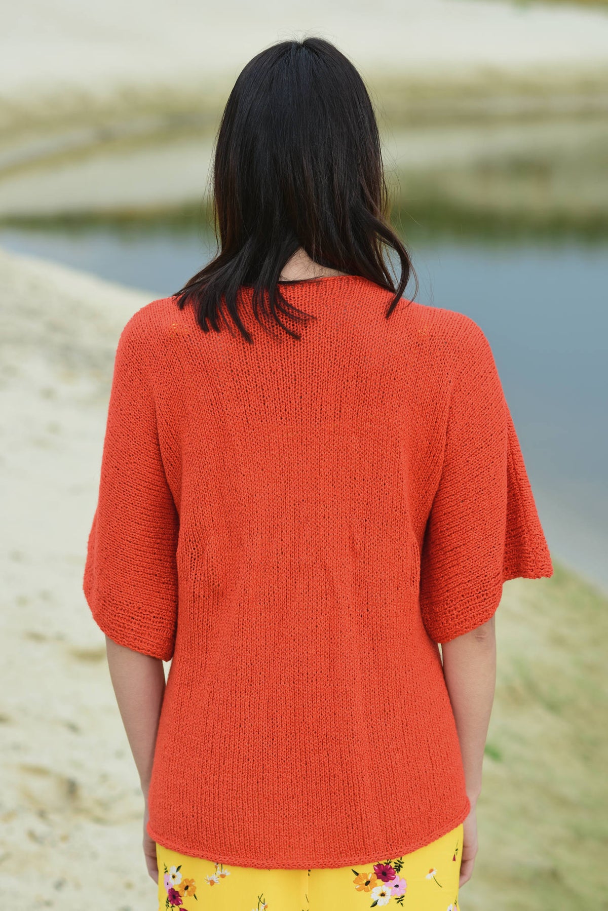 Jacke Michi, Strickmodell in einer weiteren Ansicht