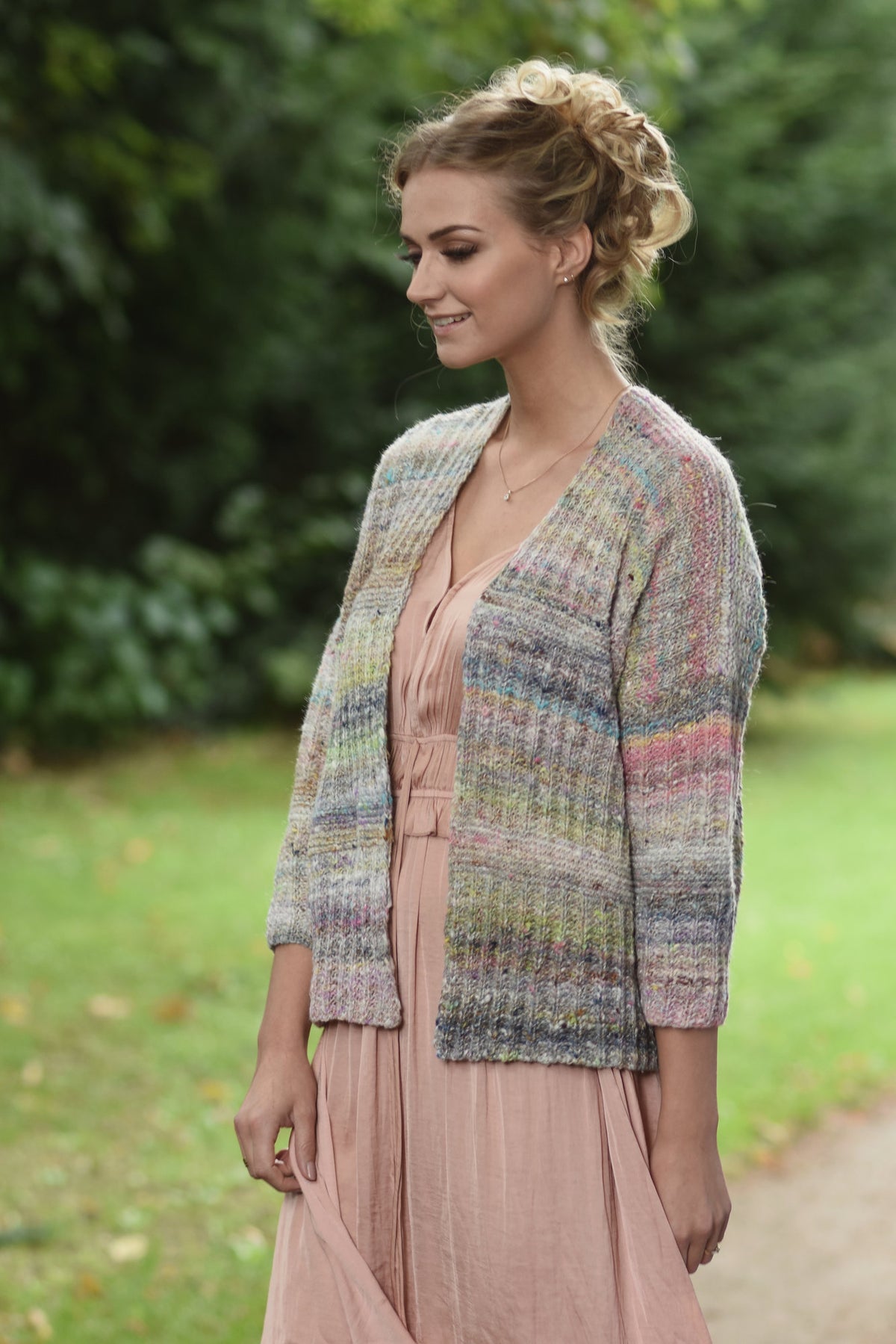 Jacke Senta, Strickmodell in einer weiteren Ansicht