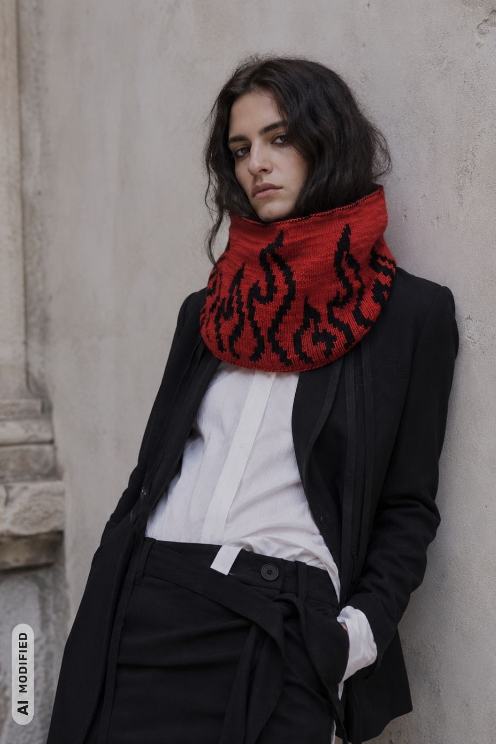Loop Salem, Strickanleitung, in Runden im Doubleface, gestrickt aus Kremke The Merry Merino 140