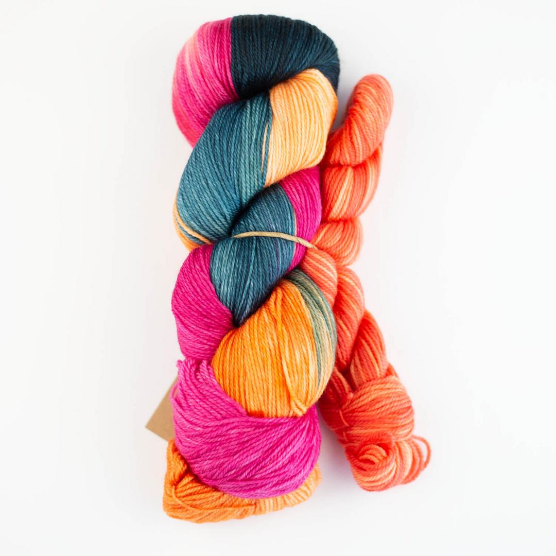 Manos del Uruguay Alegria Superpool Kit, Farbe ap6587 Trapeze: 75 % Schurwolle, 25 % Polyamid