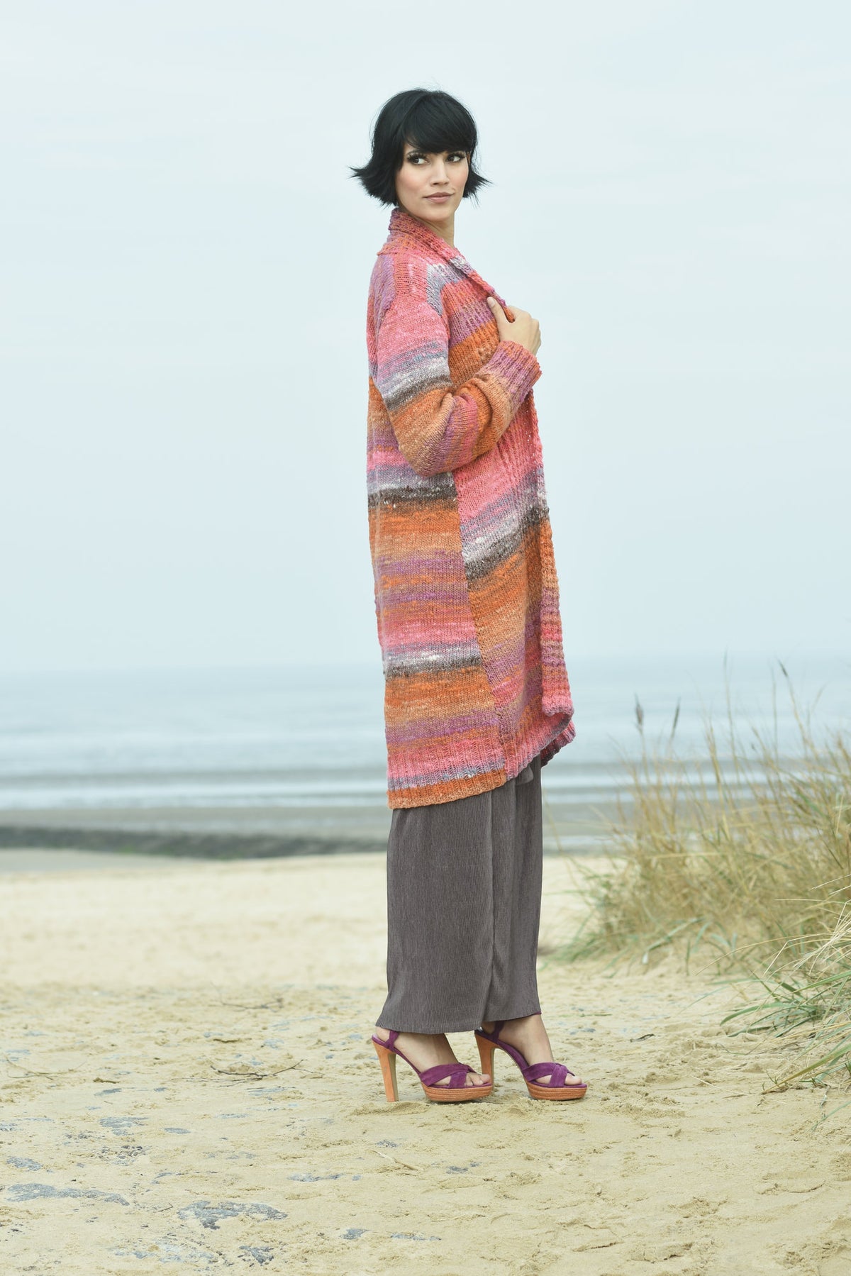 Jacke Cameron, Strickmodell in einer weiteren Ansicht