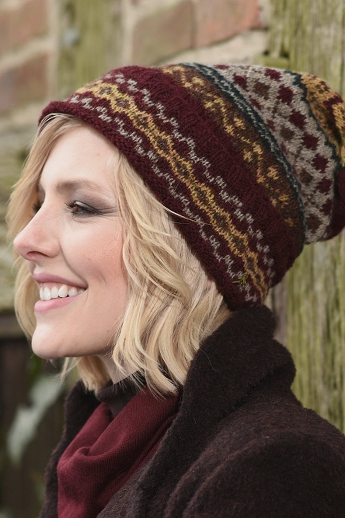Mütze Juna, Strickmodell in einer weiteren Ansicht