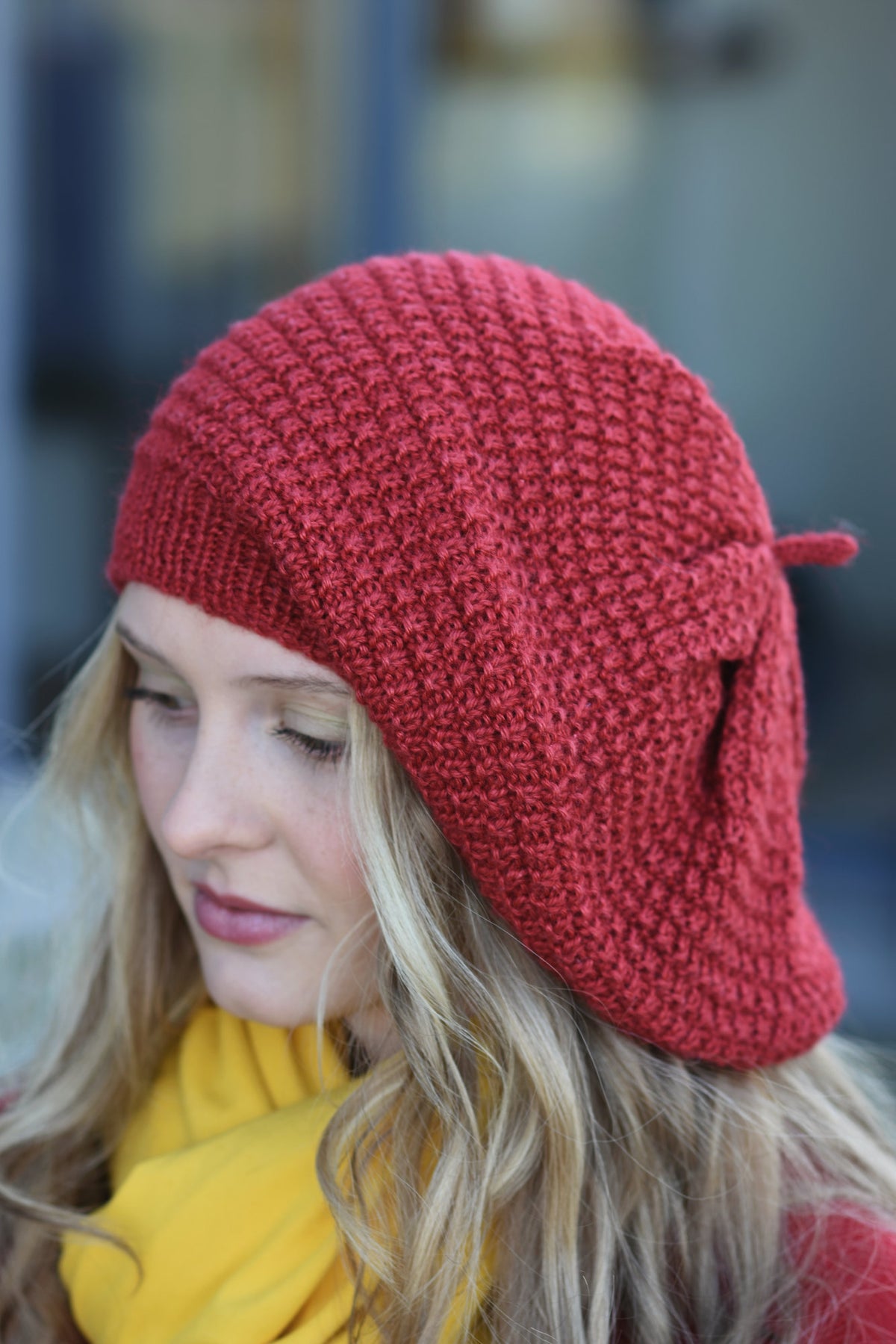 Mützen Set Hildur, Strickmodell in einer weiteren Ansicht