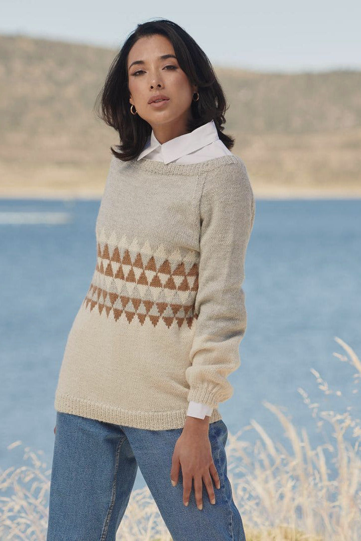 Pullover Alina, Strickmodell in einer weiteren Ansicht