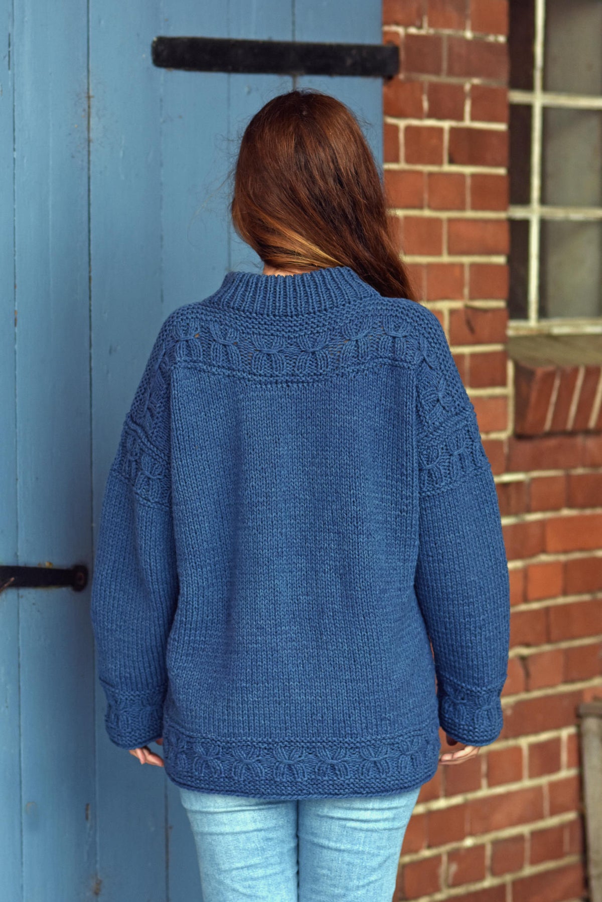 Pullover Borgny, Strickmodell in einer weiteren Ansicht