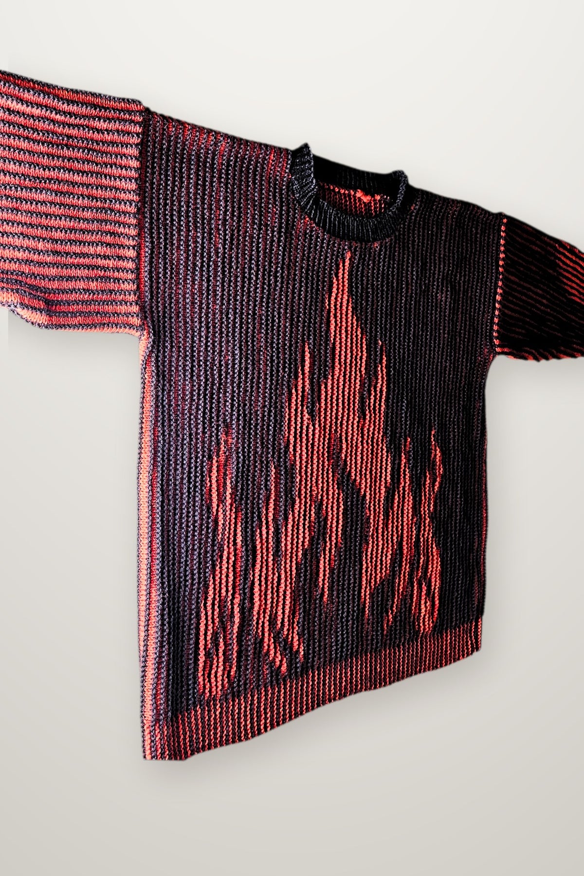 Pullover Claim The Flame - Flammen, Strickmodell in einer weiteren Ansicht