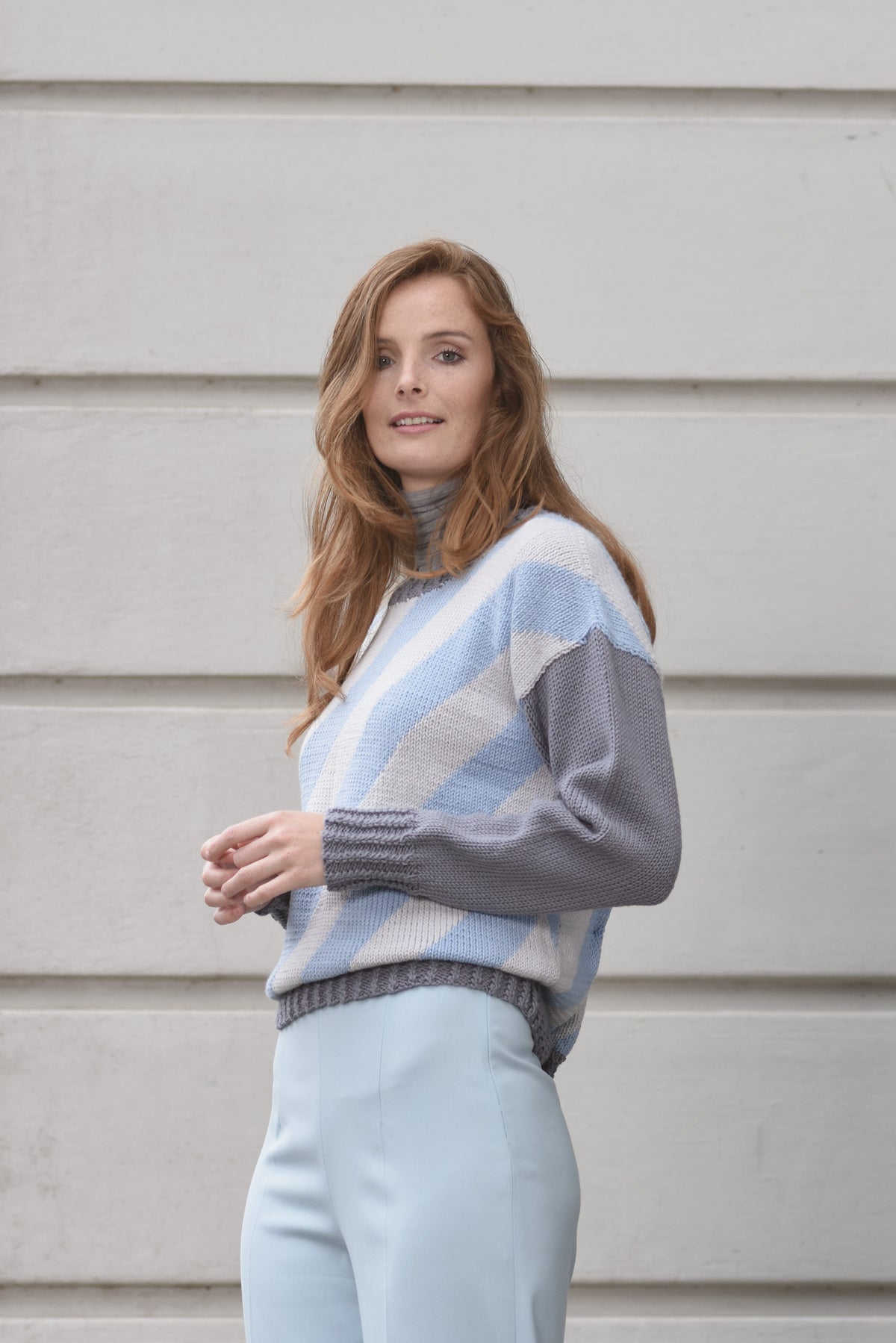 Pullover Elena, Strickmodell in einer weiteren Ansicht